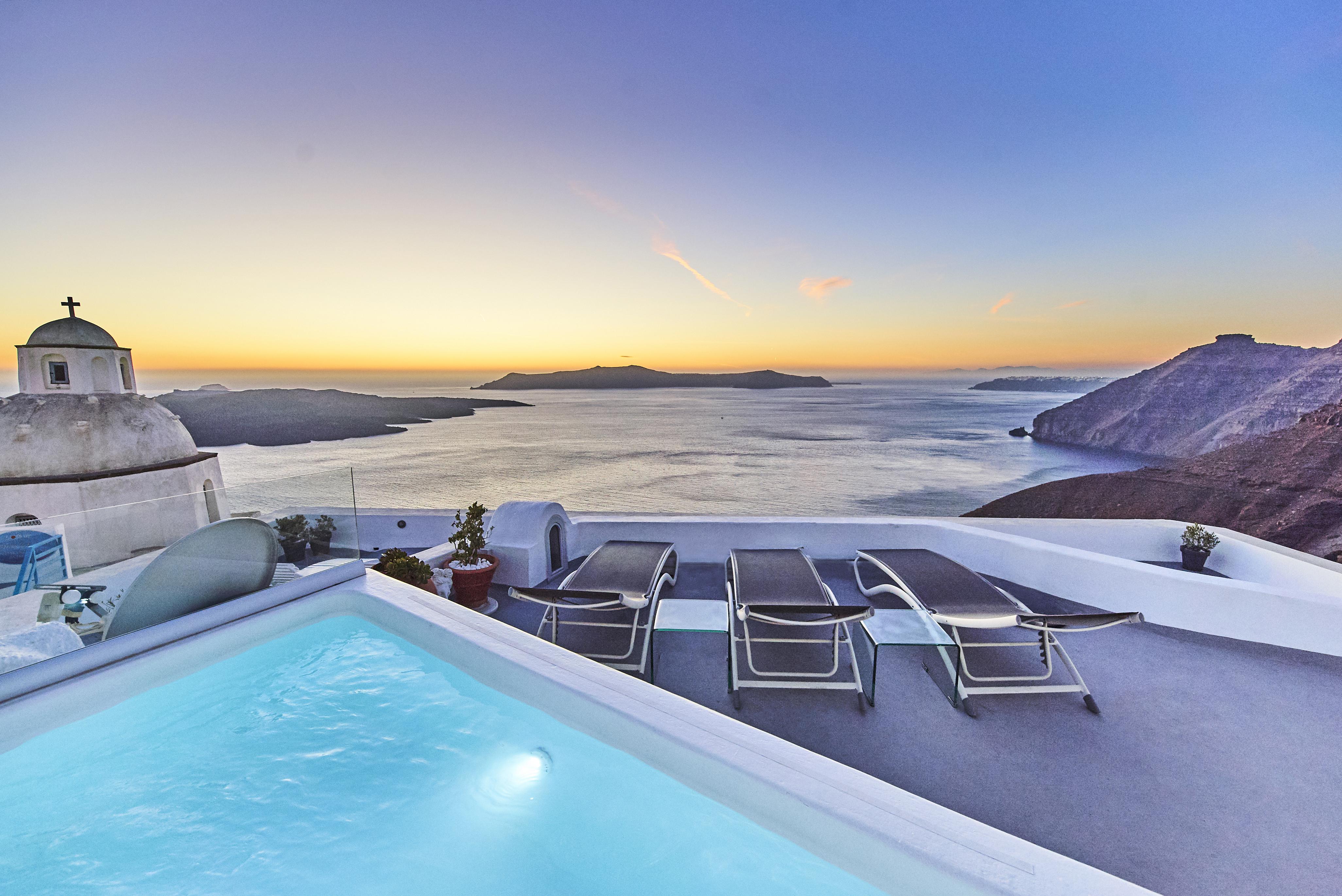 Trieris Villa & Suites Fira  Eksteriør bilde