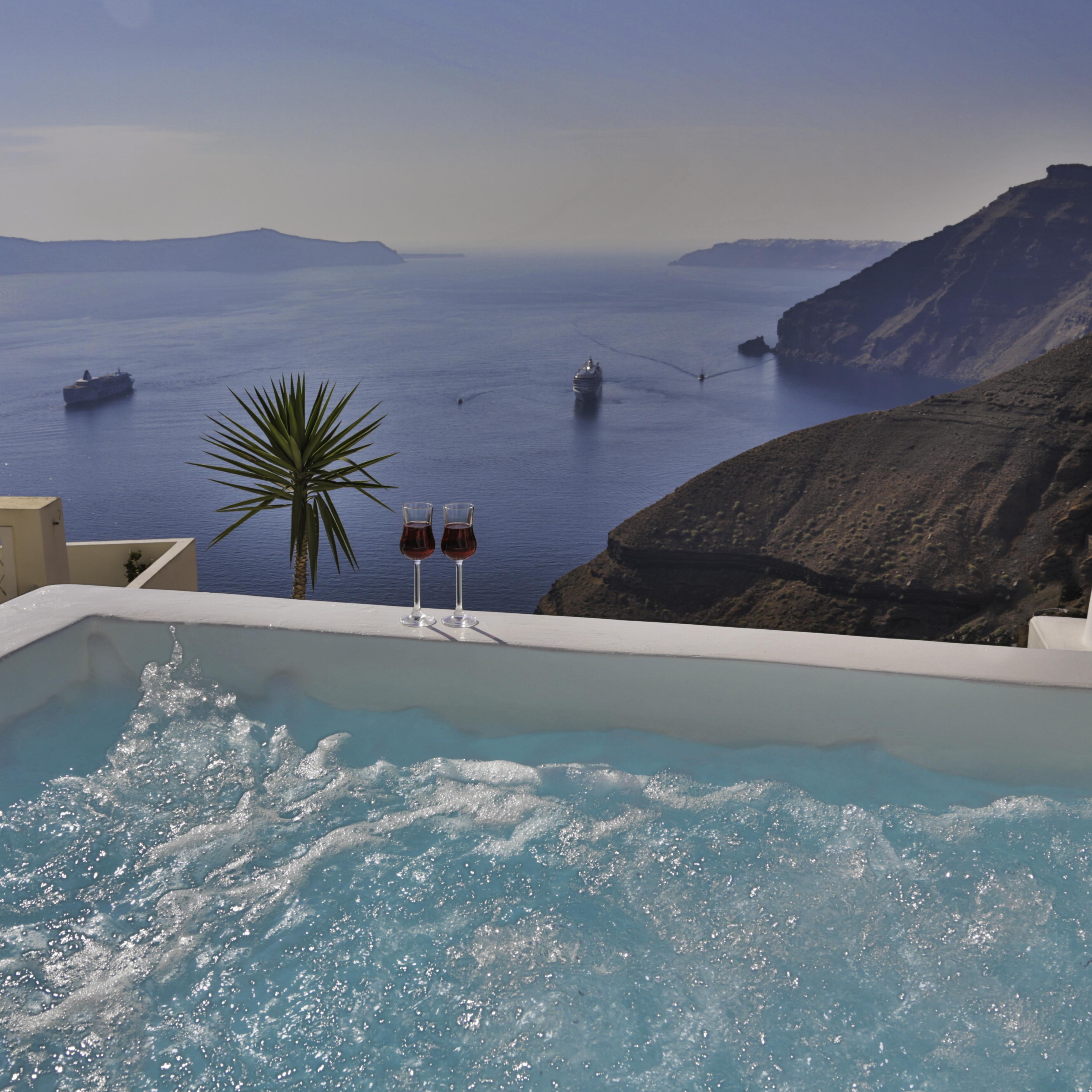 Trieris Villa & Suites Fira  Eksteriør bilde
