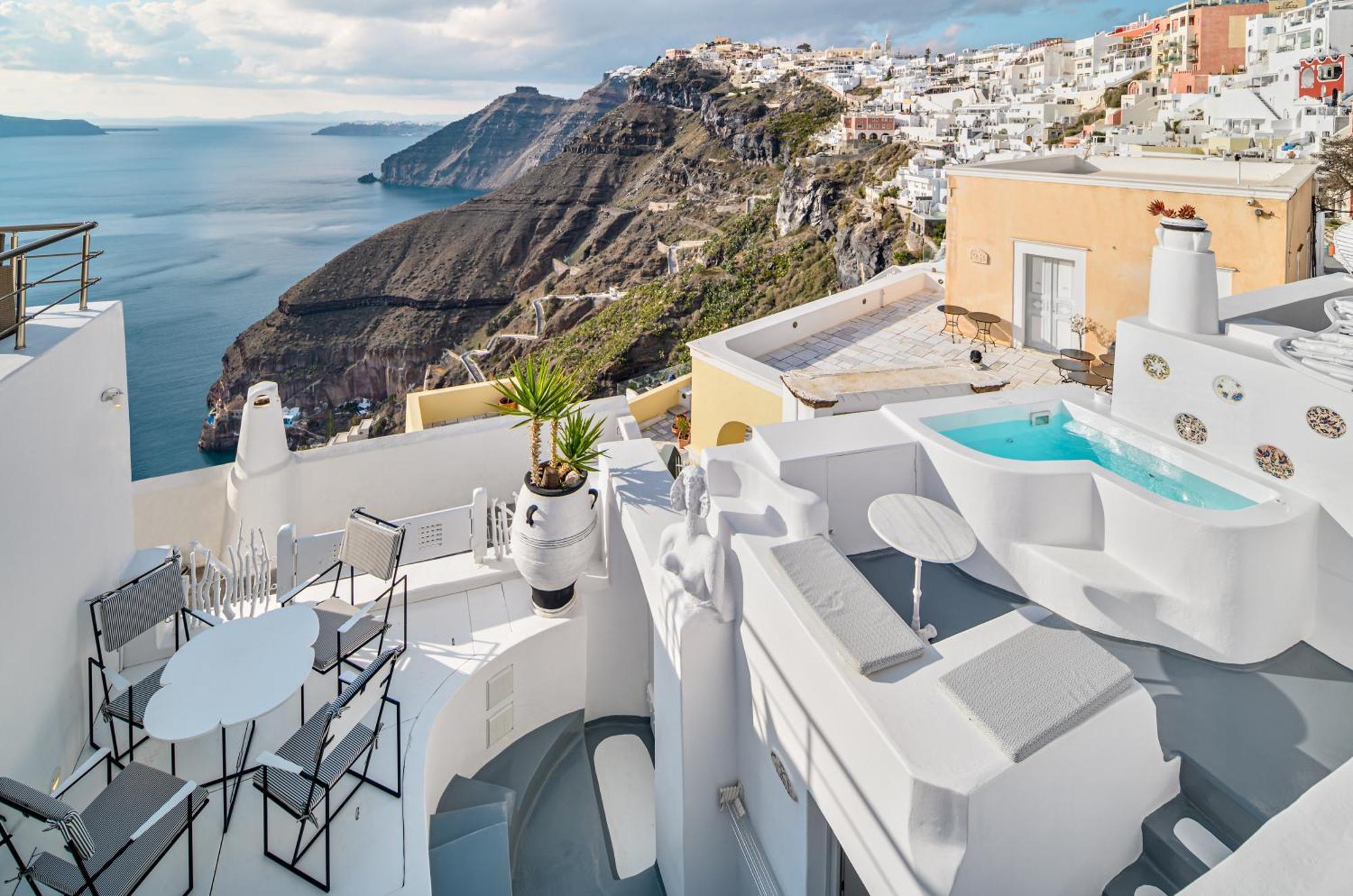 Trieris Villa & Suites Fira  Eksteriør bilde