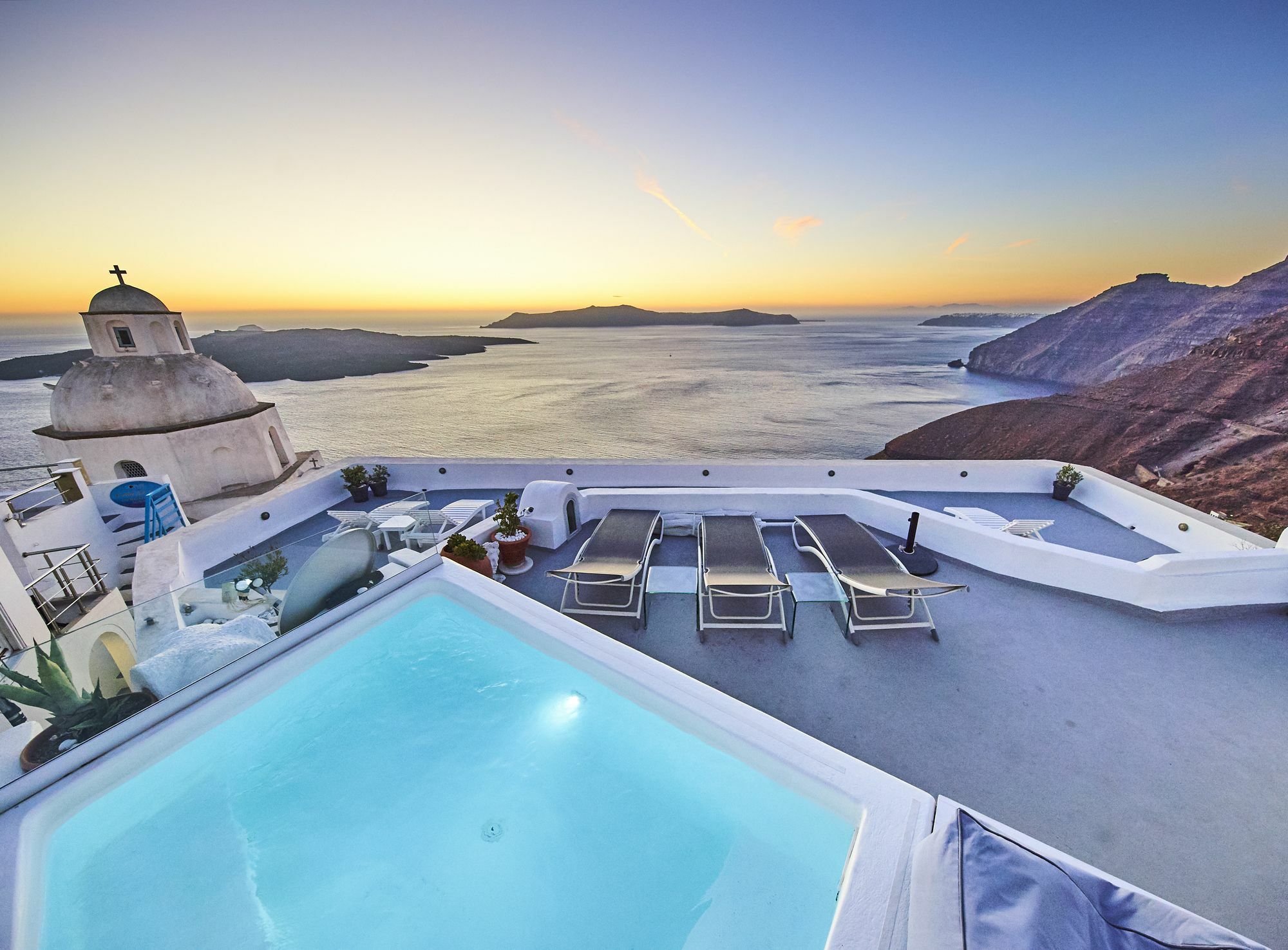 Trieris Villa & Suites Fira  Eksteriør bilde