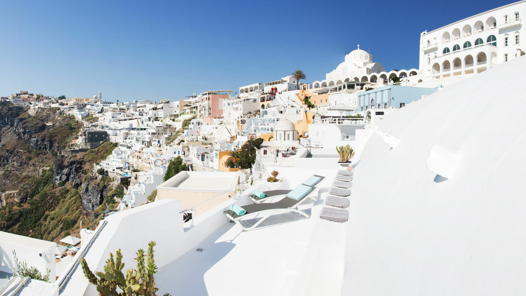 Trieris Villa & Suites Fira  Eksteriør bilde