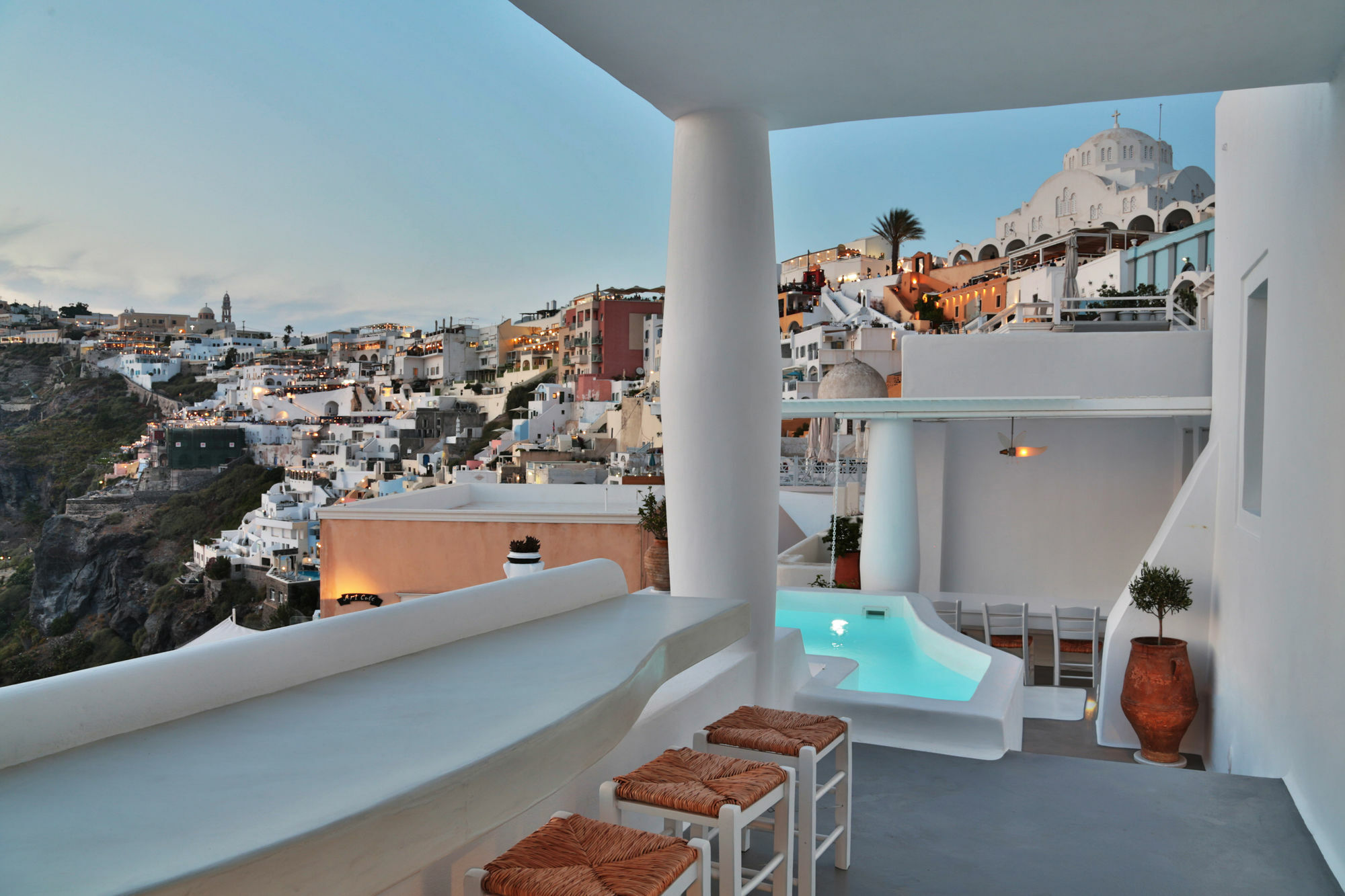 Trieris Villa & Suites Fira  Eksteriør bilde