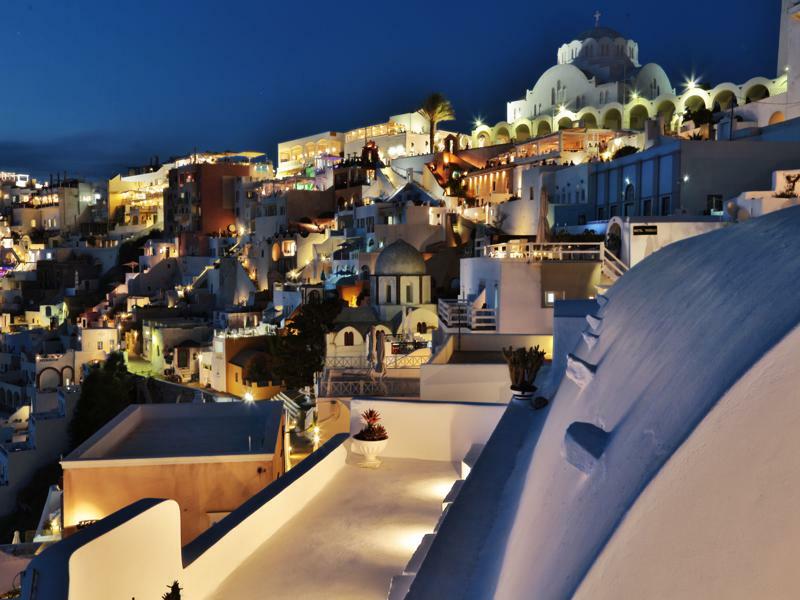 Trieris Villa & Suites Fira  Eksteriør bilde